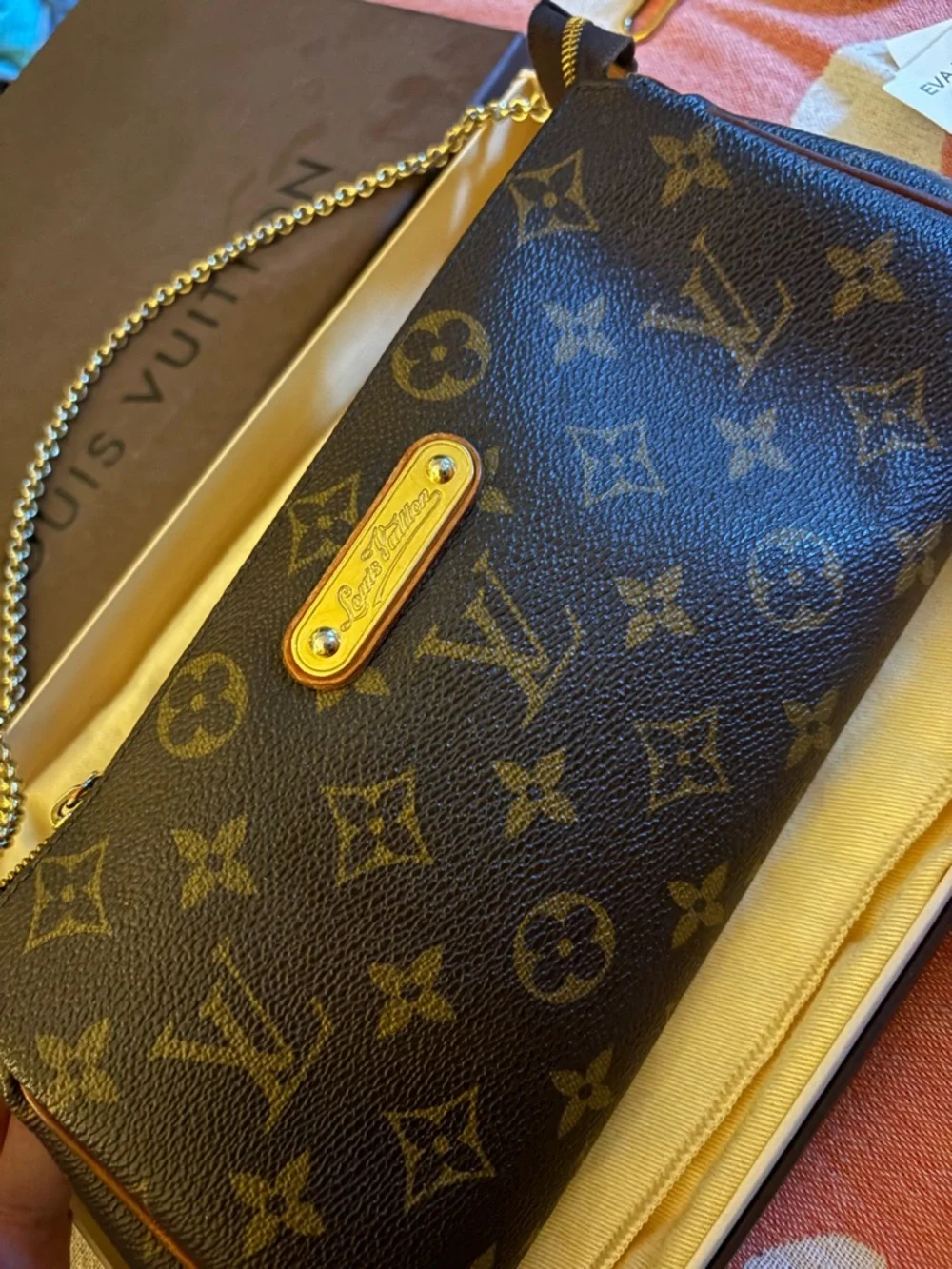 Louis Vuitton Brown EVA Monogram